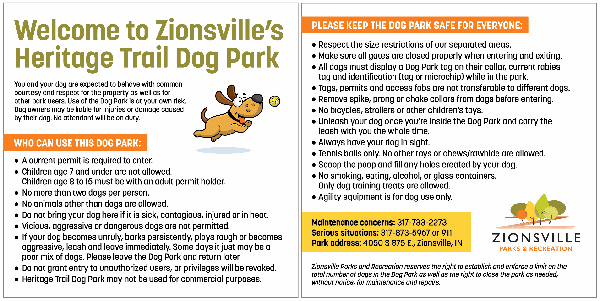 Heritage Trail Dog Park